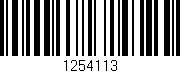 Código de barras (EAN, GTIN, SKU, ISBN): '1254113'