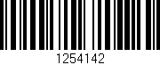 Código de barras (EAN, GTIN, SKU, ISBN): '1254142'