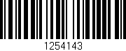 Código de barras (EAN, GTIN, SKU, ISBN): '1254143'