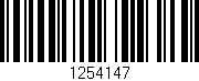 Código de barras (EAN, GTIN, SKU, ISBN): '1254147'