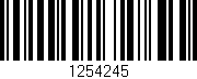 Código de barras (EAN, GTIN, SKU, ISBN): '1254245'