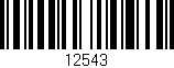 Código de barras (EAN, GTIN, SKU, ISBN): '12543'