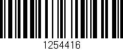 Código de barras (EAN, GTIN, SKU, ISBN): '1254416'