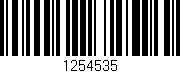 Código de barras (EAN, GTIN, SKU, ISBN): '1254535'