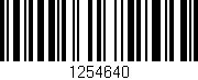 Código de barras (EAN, GTIN, SKU, ISBN): '1254640'