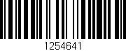 Código de barras (EAN, GTIN, SKU, ISBN): '1254641'