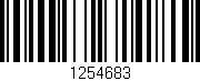 Código de barras (EAN, GTIN, SKU, ISBN): '1254683'