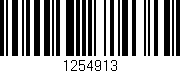 Código de barras (EAN, GTIN, SKU, ISBN): '1254913'