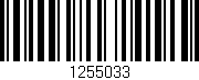 Código de barras (EAN, GTIN, SKU, ISBN): '1255033'