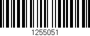 Código de barras (EAN, GTIN, SKU, ISBN): '1255051'