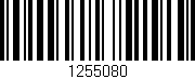 Código de barras (EAN, GTIN, SKU, ISBN): '1255080'