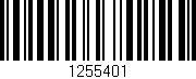 Código de barras (EAN, GTIN, SKU, ISBN): '1255401'
