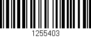 Código de barras (EAN, GTIN, SKU, ISBN): '1255403'