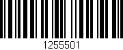 Código de barras (EAN, GTIN, SKU, ISBN): '1255501'