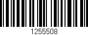 Código de barras (EAN, GTIN, SKU, ISBN): '1255508'