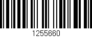 Código de barras (EAN, GTIN, SKU, ISBN): '1255660'