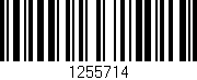 Código de barras (EAN, GTIN, SKU, ISBN): '1255714'