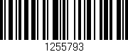 Código de barras (EAN, GTIN, SKU, ISBN): '1255793'