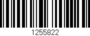 Código de barras (EAN, GTIN, SKU, ISBN): '1255822'