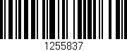 Código de barras (EAN, GTIN, SKU, ISBN): '1255837'