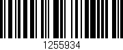 Código de barras (EAN, GTIN, SKU, ISBN): '1255934'