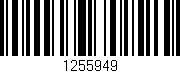Código de barras (EAN, GTIN, SKU, ISBN): '1255949'
