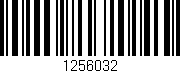 Código de barras (EAN, GTIN, SKU, ISBN): '1256032'
