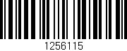 Código de barras (EAN, GTIN, SKU, ISBN): '1256115'