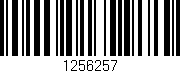 Código de barras (EAN, GTIN, SKU, ISBN): '1256257'