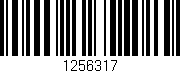 Código de barras (EAN, GTIN, SKU, ISBN): '1256317'