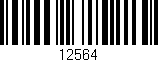Código de barras (EAN, GTIN, SKU, ISBN): '12564'