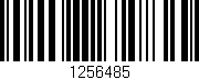 Código de barras (EAN, GTIN, SKU, ISBN): '1256485'