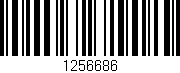 Código de barras (EAN, GTIN, SKU, ISBN): '1256686'