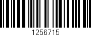 Código de barras (EAN, GTIN, SKU, ISBN): '1256715'