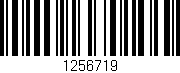 Código de barras (EAN, GTIN, SKU, ISBN): '1256719'