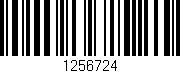 Código de barras (EAN, GTIN, SKU, ISBN): '1256724'