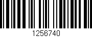 Código de barras (EAN, GTIN, SKU, ISBN): '1256740'