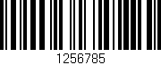 Código de barras (EAN, GTIN, SKU, ISBN): '1256785'