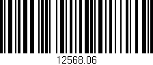 Código de barras (EAN, GTIN, SKU, ISBN): '12568.06'