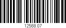 Código de barras (EAN, GTIN, SKU, ISBN): '12568.07'