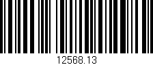 Código de barras (EAN, GTIN, SKU, ISBN): '12568.13'