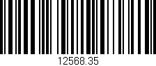 Código de barras (EAN, GTIN, SKU, ISBN): '12568.35'