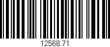 Código de barras (EAN, GTIN, SKU, ISBN): '12568.71'