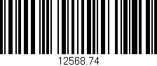 Código de barras (EAN, GTIN, SKU, ISBN): '12568.74'