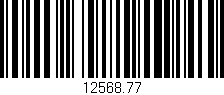 Código de barras (EAN, GTIN, SKU, ISBN): '12568.77'