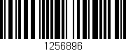Código de barras (EAN, GTIN, SKU, ISBN): '1256896'