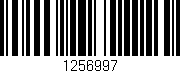 Código de barras (EAN, GTIN, SKU, ISBN): '1256997'