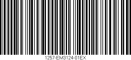 Código de barras (EAN, GTIN, SKU, ISBN): '1257-EM3124-01EX'