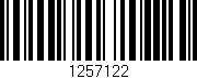 Código de barras (EAN, GTIN, SKU, ISBN): '1257122'