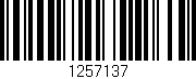 Código de barras (EAN, GTIN, SKU, ISBN): '1257137'